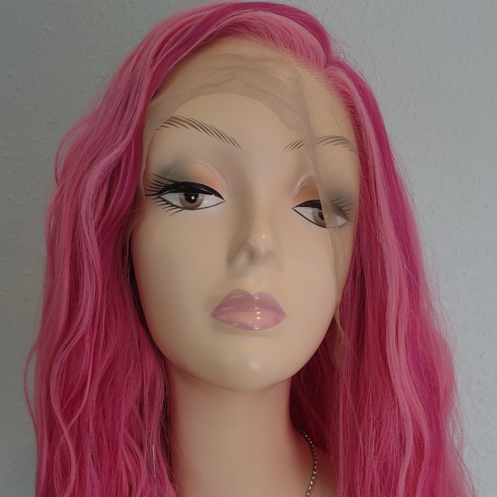 Lace front wig